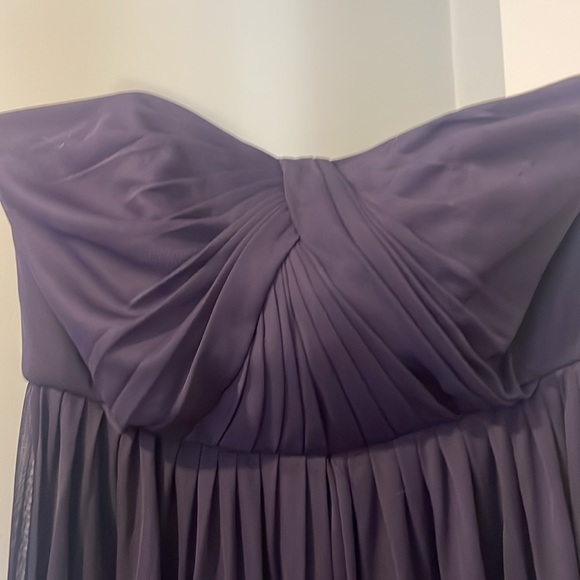 David’s Bridal size 8 Lapis strapless gown - Picture 2 of 2